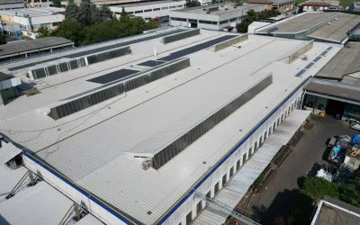 Rifacimento tetto industriale